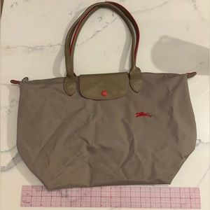 Longchamp Authentic Le Pliage Club Large Nylon Shoulder Tote Bag